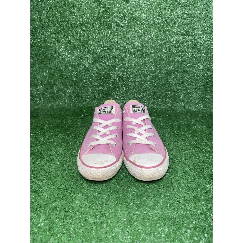 Converse Women's Size 5 All Star Chuck Taylor Pink Slip On Casual Shoes Sneakers - Picture 6 of 9